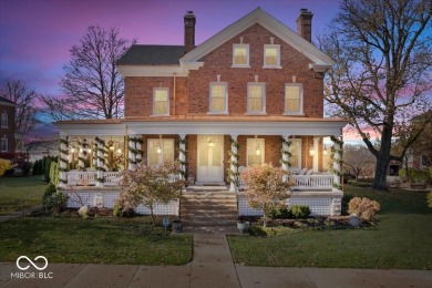 Absolutely BREATHTAKING! The former officers' quarters & on The Fort Golf Course in Indiana - for sale on GolfHomes.com, golf home, golf lot