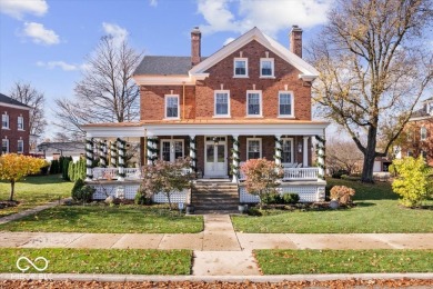 Absolutely BREATHTAKING! The former officers' quarters & on The Fort Golf Course in Indiana - for sale on GolfHomes.com, golf home, golf lot