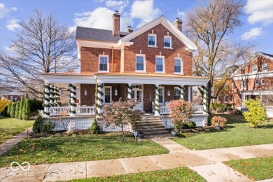 Absolutely BREATHTAKING! The former officers' quarters & on The Fort Golf Course in Indiana - for sale on GolfHomes.com, golf home, golf lot