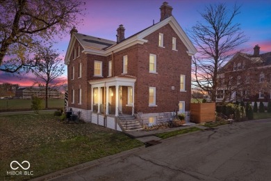 Absolutely BREATHTAKING! The former officers' quarters & on The Fort Golf Course in Indiana - for sale on GolfHomes.com, golf home, golf lot