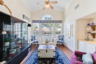 Under contract-accepting backup offers. This executive pool home on Heathrow Country Club in Florida - for sale on GolfHomes.com, golf home, golf lot