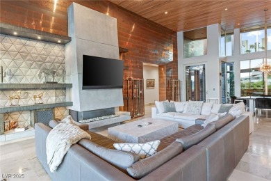 Architecturally stunning custom home w/golf, mountain  iconic on Bears Best Las Vegas Golf Club in Nevada - for sale on GolfHomes.com, golf home, golf lot