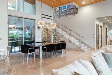 Architecturally stunning custom home w/golf, mountain  iconic on Bears Best Las Vegas Golf Club in Nevada - for sale on GolfHomes.com, golf home, golf lot