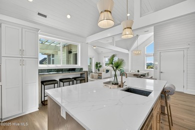 AWE-INSPIRING VIEWS! This like new home (completed in 2023) has on Bald Head Island Golf Club in North Carolina - for sale on GolfHomes.com, golf home, golf lot