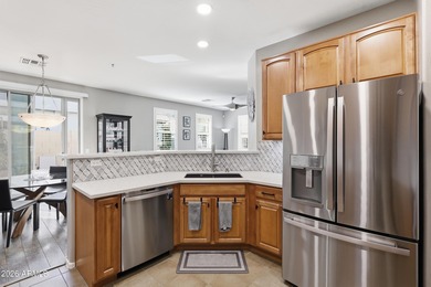 From the moment you enter this highly upgraded townhome, the on The Legacy Golf Resort in Arizona - for sale on GolfHomes.com, golf home, golf lot