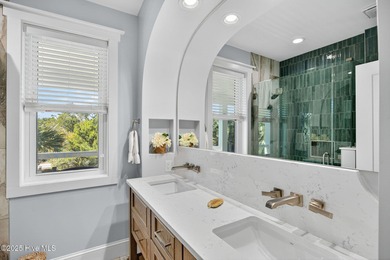 AWE-INSPIRING VIEWS! This like new home (completed in 2023) has on Bald Head Island Golf Club in North Carolina - for sale on GolfHomes.com, golf home, golf lot