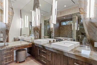 Architecturally stunning custom home w/golf, mountain  iconic on Bears Best Las Vegas Golf Club in Nevada - for sale on GolfHomes.com, golf home, golf lot