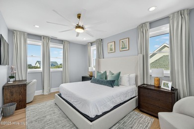 AWE-INSPIRING VIEWS! This like new home (completed in 2023) has on Bald Head Island Golf Club in North Carolina - for sale on GolfHomes.com, golf home, golf lot