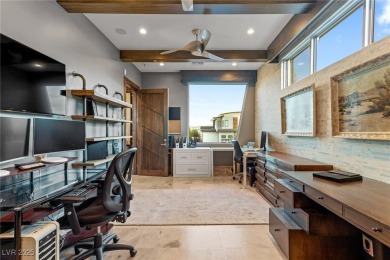Architecturally stunning custom home w/golf, mountain  iconic on Bears Best Las Vegas Golf Club in Nevada - for sale on GolfHomes.com, golf home, golf lot