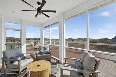 AWE-INSPIRING VIEWS! This like new home (completed in 2023) has on Bald Head Island Golf Club in North Carolina - for sale on GolfHomes.com, golf home, golf lot