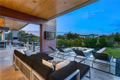 Architecturally stunning custom home w/golf, mountain  iconic on Bears Best Las Vegas Golf Club in Nevada - for sale on GolfHomes.com, golf home, golf lot