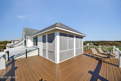 AWE-INSPIRING VIEWS! This like new home (completed in 2023) has on Bald Head Island Golf Club in North Carolina - for sale on GolfHomes.com, golf home, golf lot