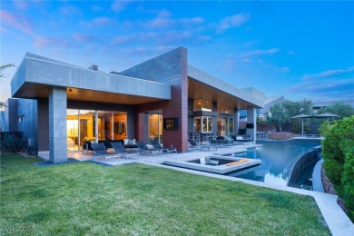 Architecturally stunning custom home w/golf, mountain  iconic on Bears Best Las Vegas Golf Club in Nevada - for sale on GolfHomes.com, golf home, golf lot