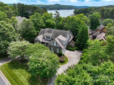 Welcome to your lakefront paradise! This beautiful lake home on Old North State Club at Uwharrie Point Golf community in North Carolina - for sale on GolfHomes.com, golf home, golf lot