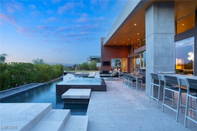 Architecturally stunning custom home w/golf, mountain  iconic on Bears Best Las Vegas Golf Club in Nevada - for sale on GolfHomes.com, golf home, golf lot