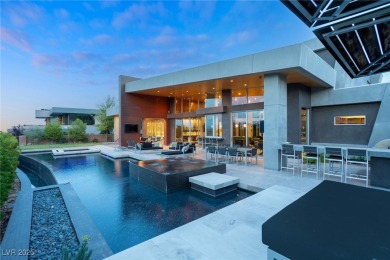 Architecturally stunning custom home w/golf, mountain  iconic on Bears Best Las Vegas Golf Club in Nevada - for sale on GolfHomes.com, golf home, golf lot