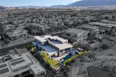 Architecturally stunning custom home w/golf, mountain  iconic on Bears Best Las Vegas Golf Club in Nevada - for sale on GolfHomes.com, golf home, golf lot