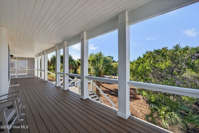 AWE-INSPIRING VIEWS! This like new home (completed in 2023) has on Bald Head Island Golf Club in North Carolina - for sale on GolfHomes.com, golf home, golf lot
