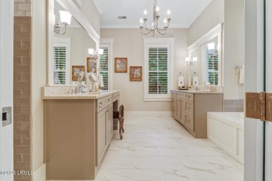 Immaculate newer construction on sought-after Callawassie on Callawassie Island Club in South Carolina - for sale on GolfHomes.com, golf home, golf lot
