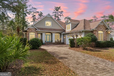 Beautiful custom-designed coastal retreat located in the highly on The Golf Club At Sanctuary Cove in Georgia - for sale on GolfHomes.com, golf home, golf lot