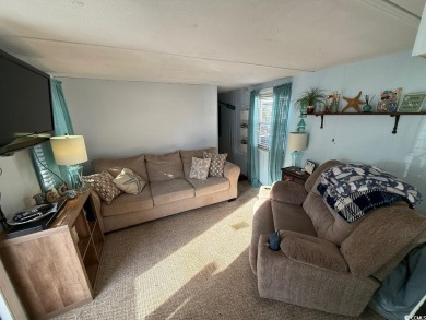 This cozy 2 bed, 1 bath furnished mobile home in the Waterway on Barefoot Resort and Golf Club  in South Carolina - for sale on GolfHomes.com, golf home, golf lot