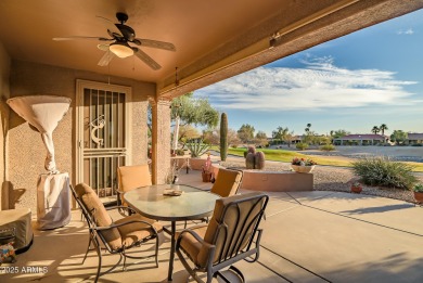 Perfectly situated on the 7th hole of the Granite Falls North on Sun City Grand Golf Couse and Club in Arizona - for sale on GolfHomes.com, golf home, golf lot