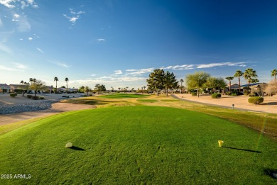 Perfectly situated on the 7th hole of the Granite Falls North on Sun City Grand Golf Couse and Club in Arizona - for sale on GolfHomes.com, golf home, golf lot