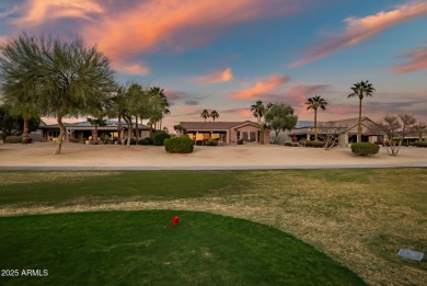 Perfectly situated on the 7th hole of the Granite Falls North on Sun City Grand Golf Couse and Club in Arizona - for sale on GolfHomes.com, golf home, golf lot