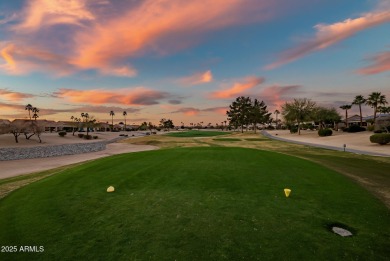 Perfectly situated on the 7th hole of the Granite Falls North on Sun City Grand Golf Couse and Club in Arizona - for sale on GolfHomes.com, golf home, golf lot