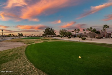 Perfectly situated on the 7th hole of the Granite Falls North on Sun City Grand Golf Couse and Club in Arizona - for sale on GolfHomes.com, golf home, golf lot
