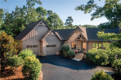 Featured in the 2018 Big Canoe Tour of Homes, this refined on Big Canoe Golf Club - Cherokee in Georgia - for sale on GolfHomes.com, golf home, golf lot