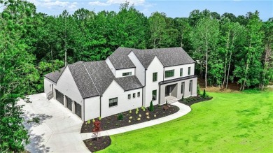 Welcome to this stunning new construction custom home crafted by on Coweta Club in Georgia - for sale on GolfHomes.com, golf home, golf lot