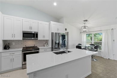Recently updated, this NW Cape Coral home is move-in ready and on Burnt Store Golf Club in Florida - for sale on GolfHomes.com, golf home, golf lot