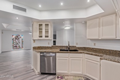 This delightful townhome, freshly remodeled, nestled on a scenic on Coronado Golf Course in Arizona - for sale on GolfHomes.com, golf home, golf lot
