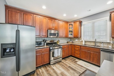 Fabulous end-unit townhome in Raleigh's Brier Creek Country Club on Brier Creek Country Club in North Carolina - for sale on GolfHomes.com, golf home, golf lot