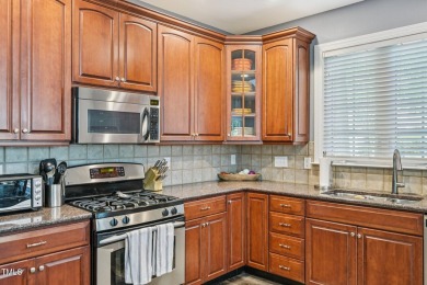 Fabulous end-unit townhome in Raleigh's Brier Creek Country Club on Brier Creek Country Club in North Carolina - for sale on GolfHomes.com, golf home, golf lot