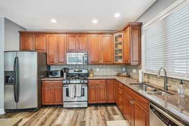Fabulous end-unit townhome in Raleigh's Brier Creek Country Club on Brier Creek Country Club in North Carolina - for sale on GolfHomes.com, golf home, golf lot