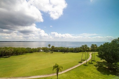 Breathtaking panoramic views of Tampa Bay and the lush fairways on Cove Cay Country Club in Florida - for sale on GolfHomes.com, golf home, golf lot