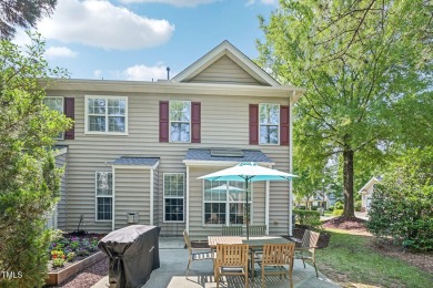 Fabulous end-unit townhome in Raleigh's Brier Creek Country Club on Brier Creek Country Club in North Carolina - for sale on GolfHomes.com, golf home, golf lot