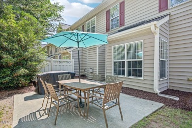 Fabulous end-unit townhome in Raleigh's Brier Creek Country Club on Brier Creek Country Club in North Carolina - for sale on GolfHomes.com, golf home, golf lot