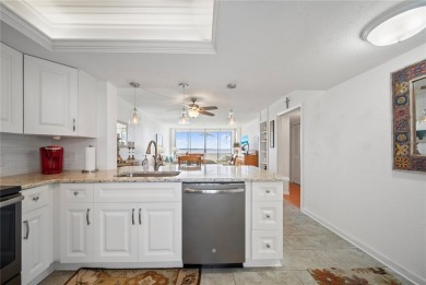 Breathtaking panoramic views of Tampa Bay and the lush fairways on Cove Cay Country Club in Florida - for sale on GolfHomes.com, golf home, golf lot