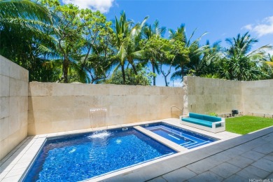 A remarkably private 4 bedroom, two-level home with its own 2 on Ala Wai Golf Course in Hawaii - for sale on GolfHomes.com, golf home, golf lot