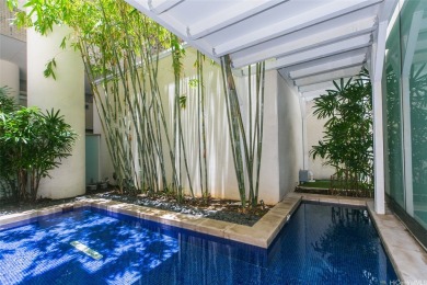 A remarkably private 4 bedroom, two-level home with its own 2 on Ala Wai Golf Course in Hawaii - for sale on GolfHomes.com, golf home, golf lot