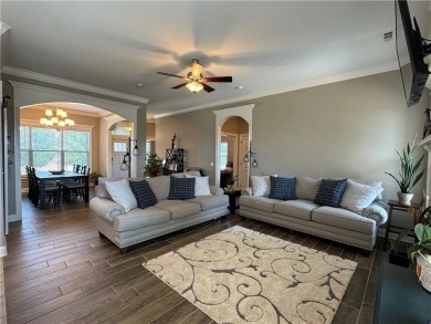 Come home to the versatility of this open and split floor plan on Stonebridge Meadows Golf Club in Arkansas - for sale on GolfHomes.com, golf home, golf lot