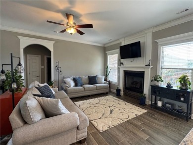 Come home to the versatility of this open and split floor plan on Stonebridge Meadows Golf Club in Arkansas - for sale on GolfHomes.com, golf home, golf lot