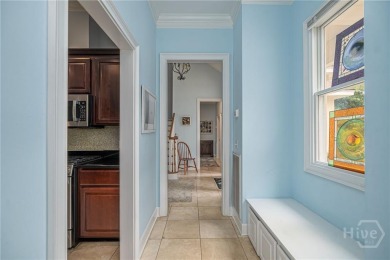 Located only a minute from the Oakridge gate, this custom stucco on The Landings Club - Marshwood in Georgia - for sale on GolfHomes.com, golf home, golf lot