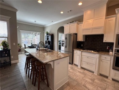 Come home to the versatility of this open and split floor plan on Stonebridge Meadows Golf Club in Arkansas - for sale on GolfHomes.com, golf home, golf lot