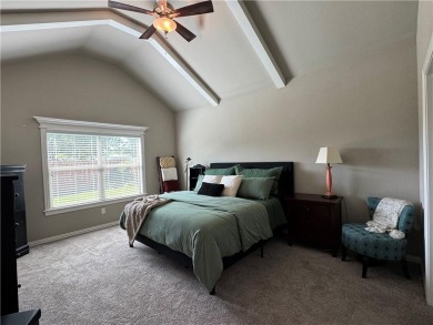 Come home to the versatility of this open and split floor plan on Stonebridge Meadows Golf Club in Arkansas - for sale on GolfHomes.com, golf home, golf lot