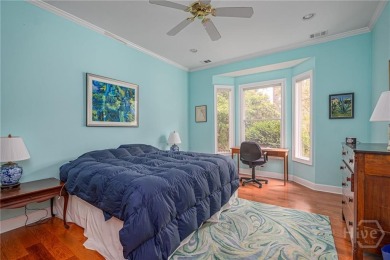 Located only a minute from the Oakridge gate, this custom stucco on The Landings Club - Marshwood in Georgia - for sale on GolfHomes.com, golf home, golf lot