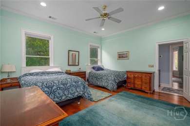 Located only a minute from the Oakridge gate, this custom stucco on The Landings Club - Marshwood in Georgia - for sale on GolfHomes.com, golf home, golf lot